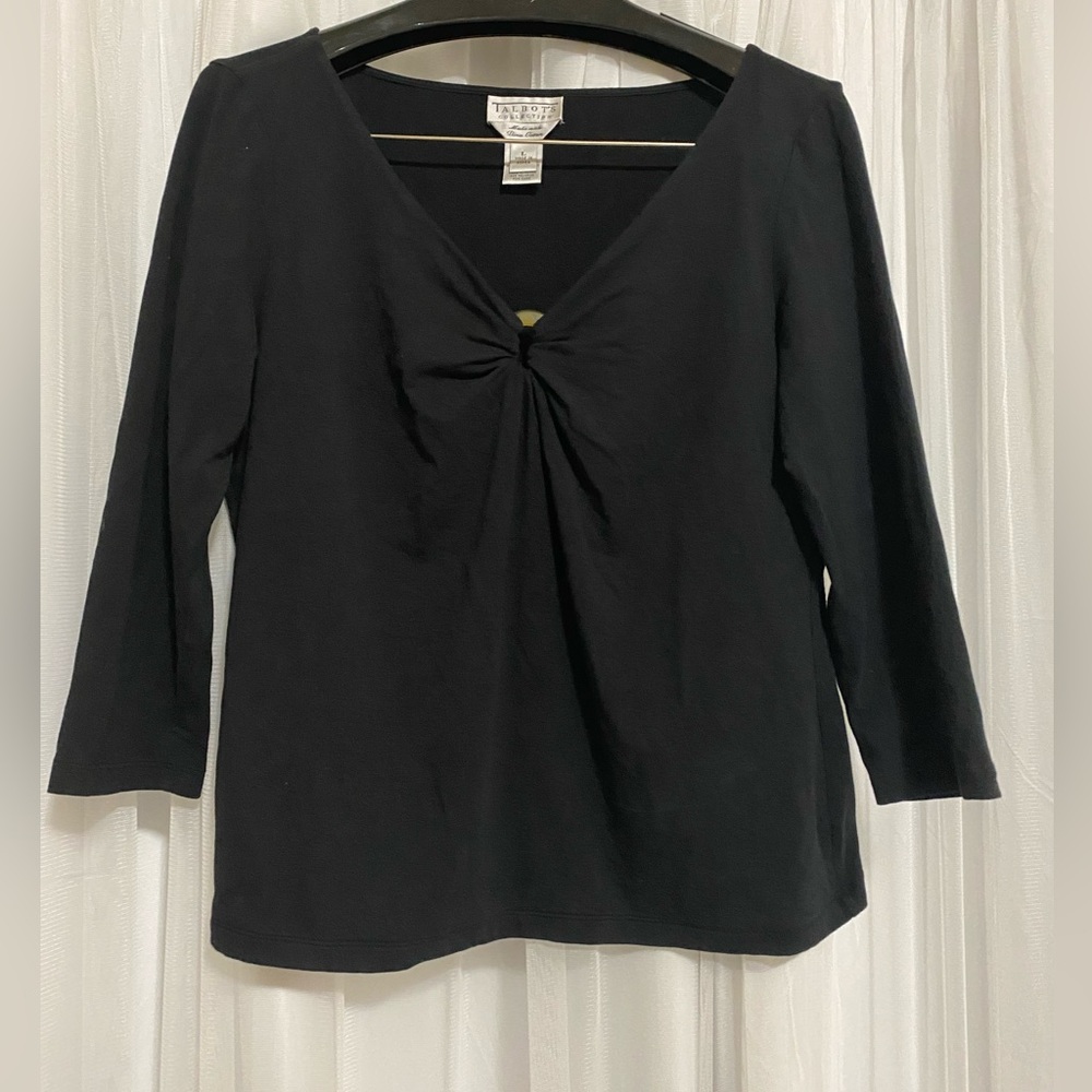 Talbots Women’s Black Shirt Size Large